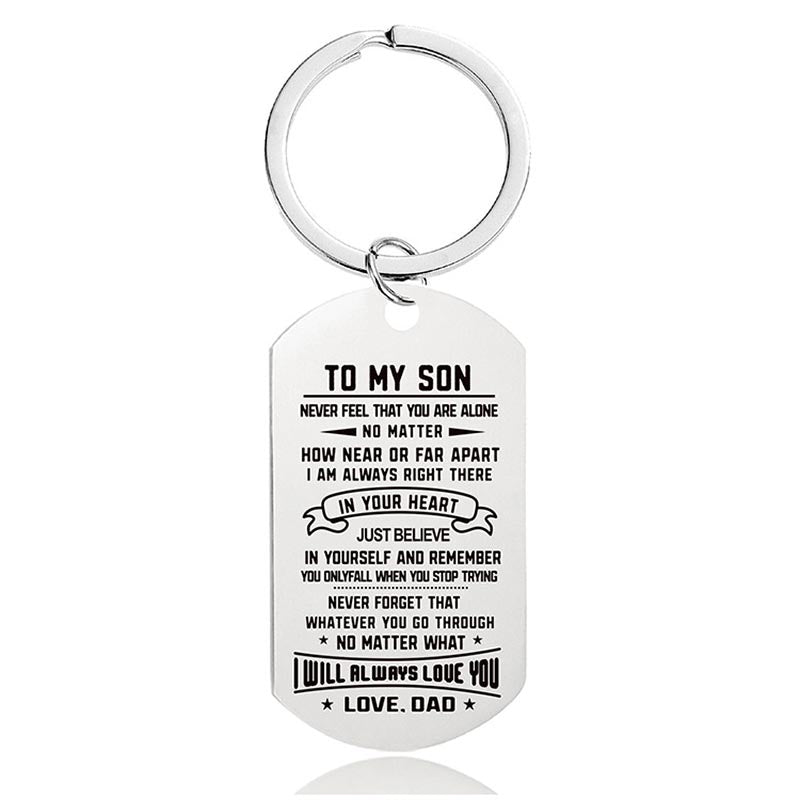 I Will Always Love You - Inspirational Keychain