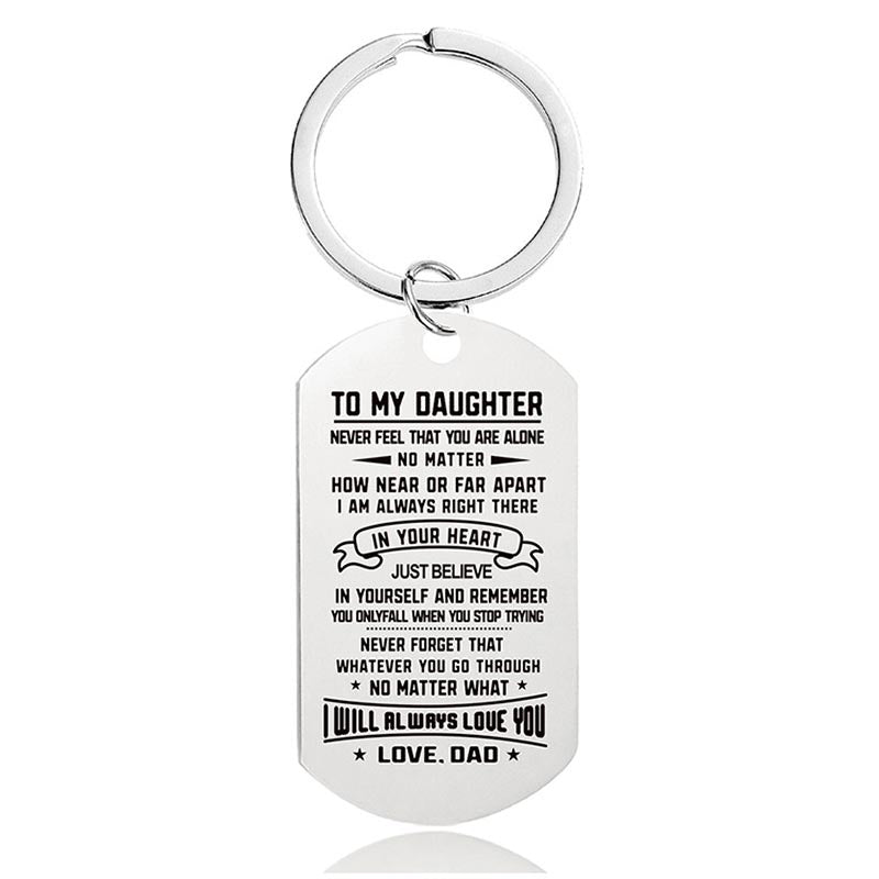 I Will Always Love You - Inspirational Keychain