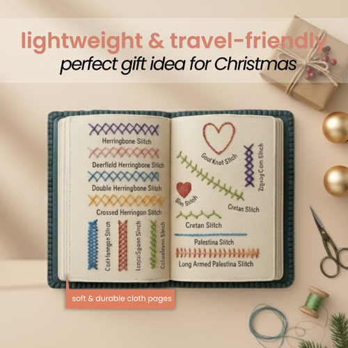 Embroidery Stitching Book