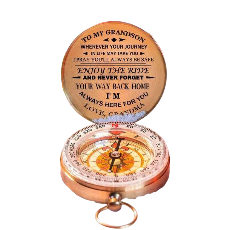 Grandma To Grandson - Enjoy The Ride - Compass