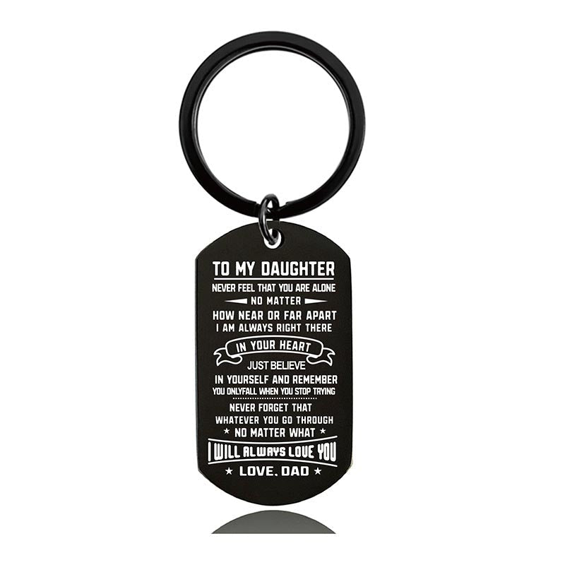 I Will Always Love You - Inspirational Keychain