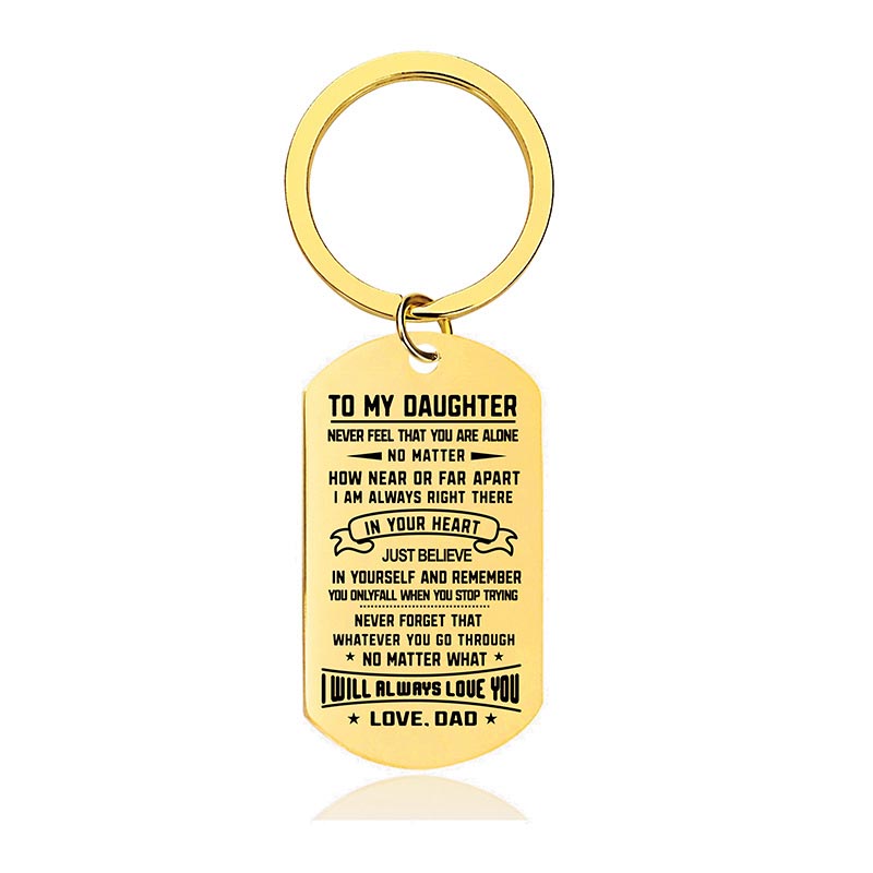 I Will Always Love You - Inspirational Keychain